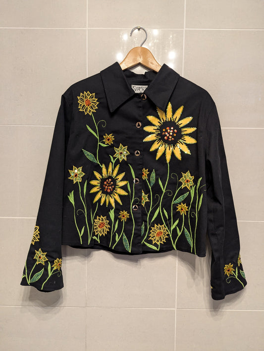 Sunflower Sequin Jacket