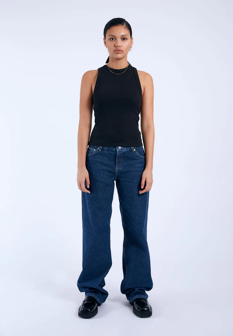 Dr Denim ETTA TOP - Black