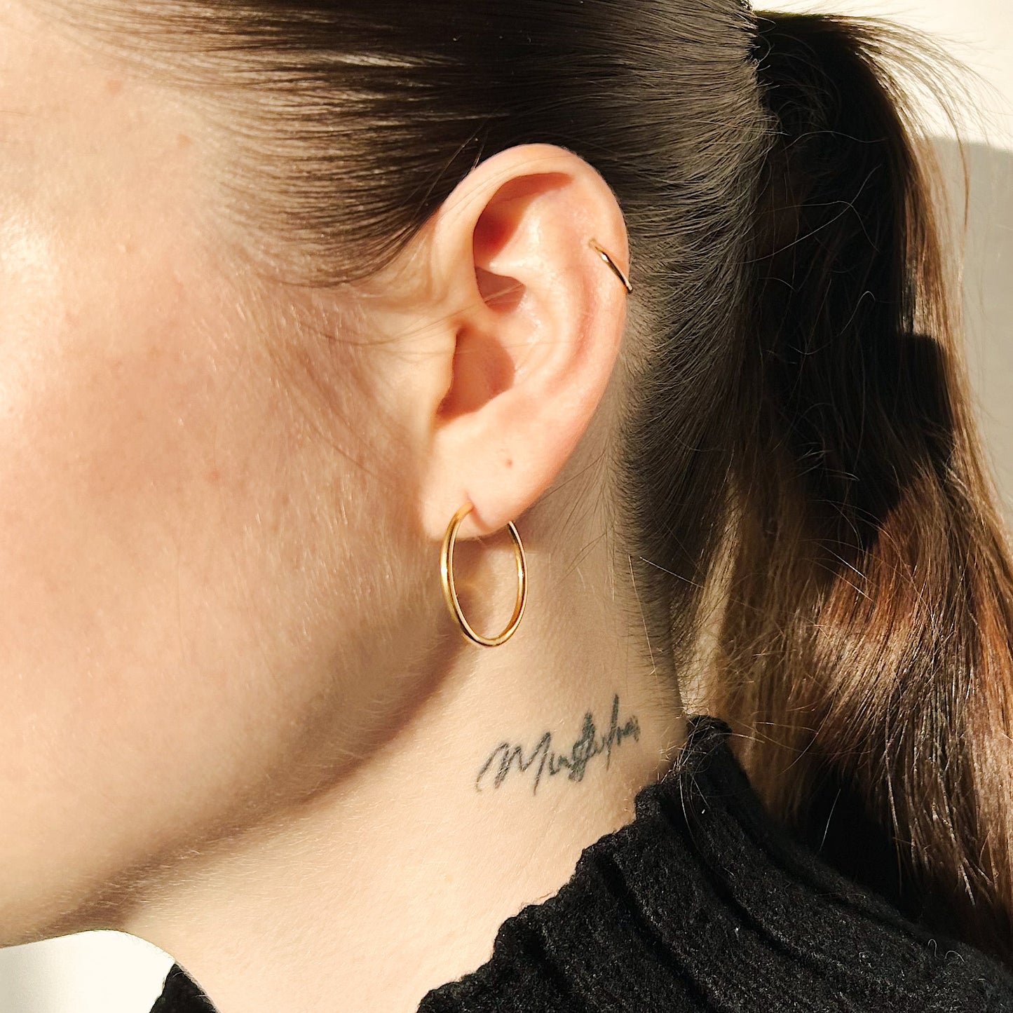 Horace Big Hoop Earrings