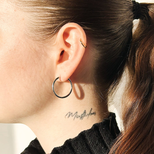 Horace Big Hoop Earrings