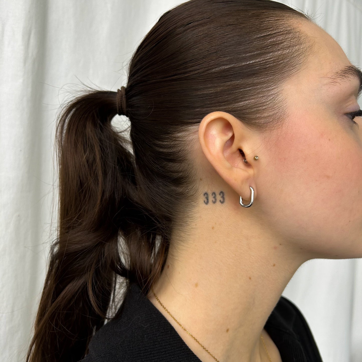 Horace Rectangular Hoop Earrings