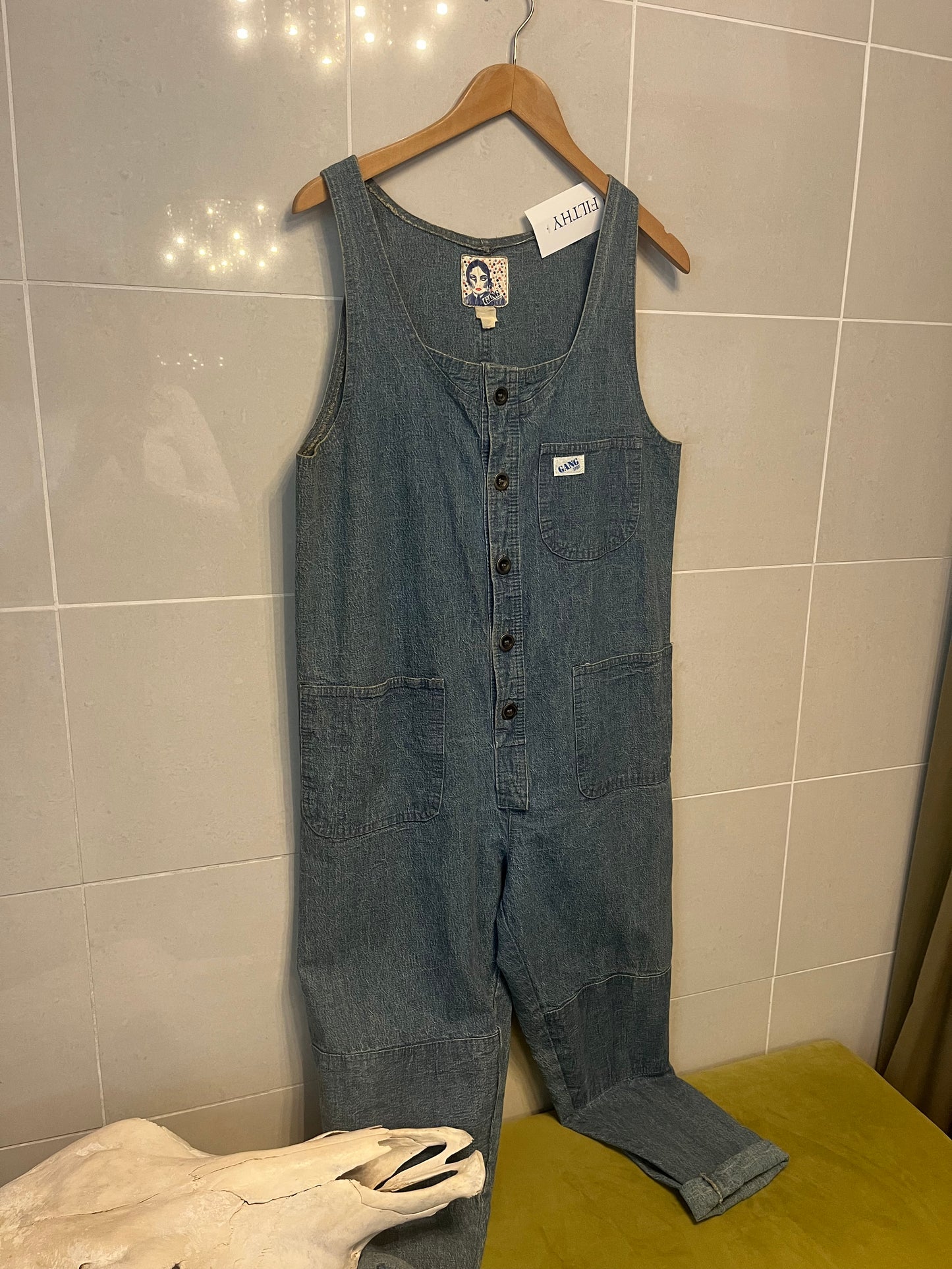 80s Denim Onesie