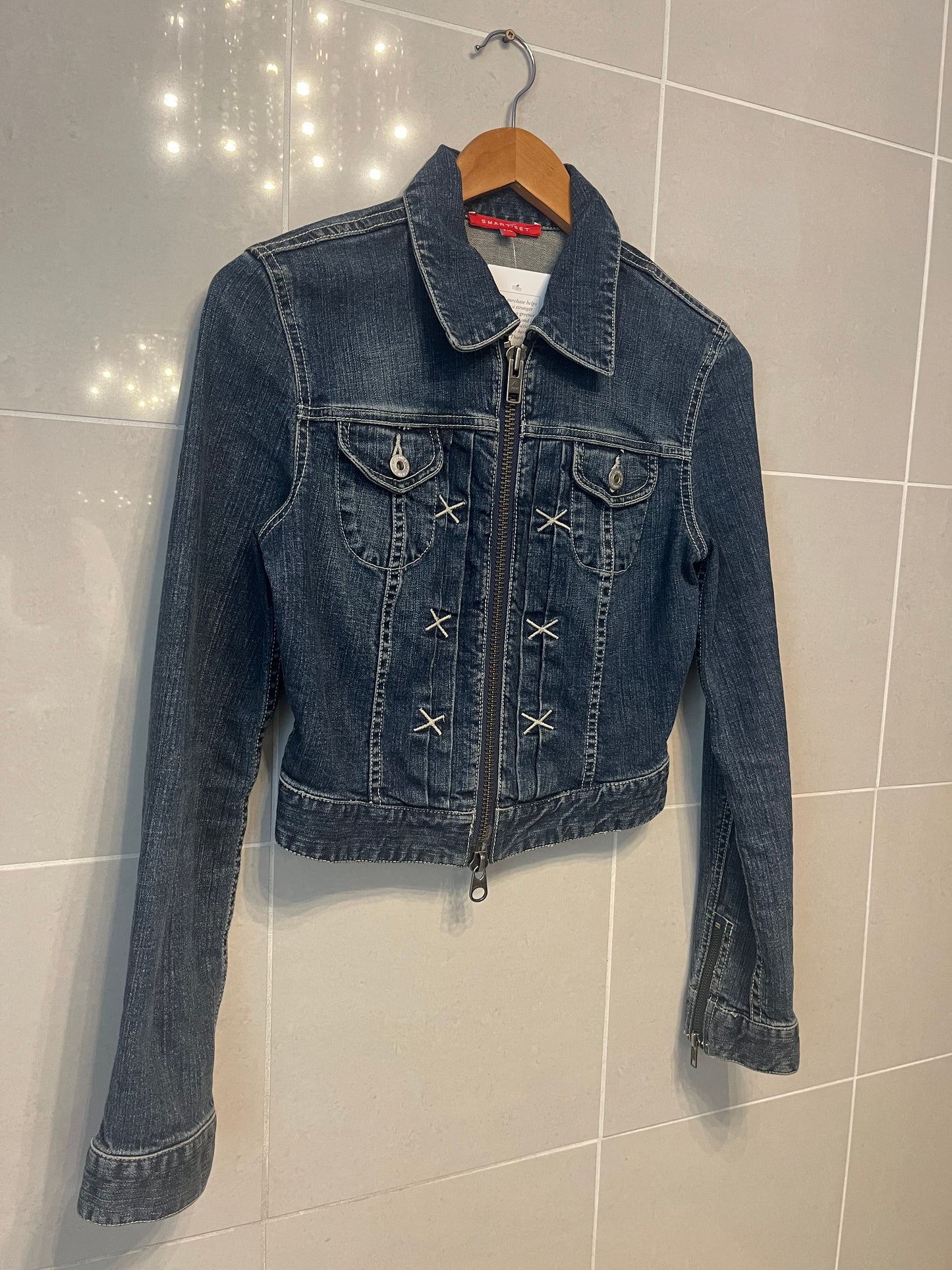 Y2K Denim Trucker Jacket
