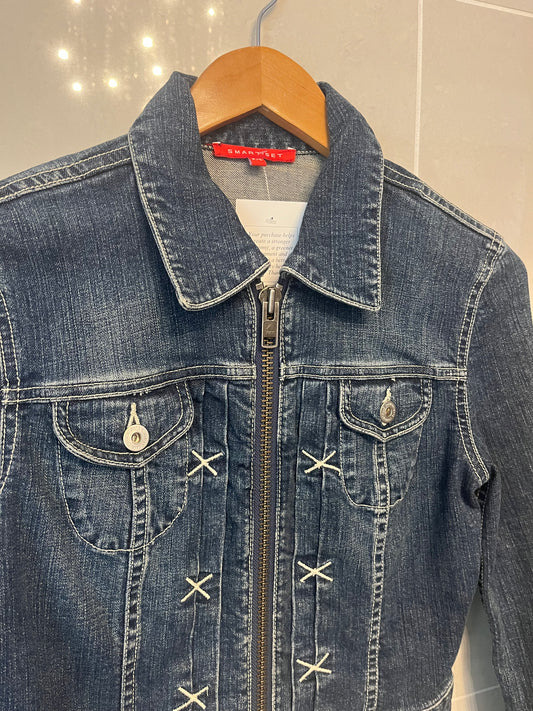 Y2K Denim Trucker Jacket