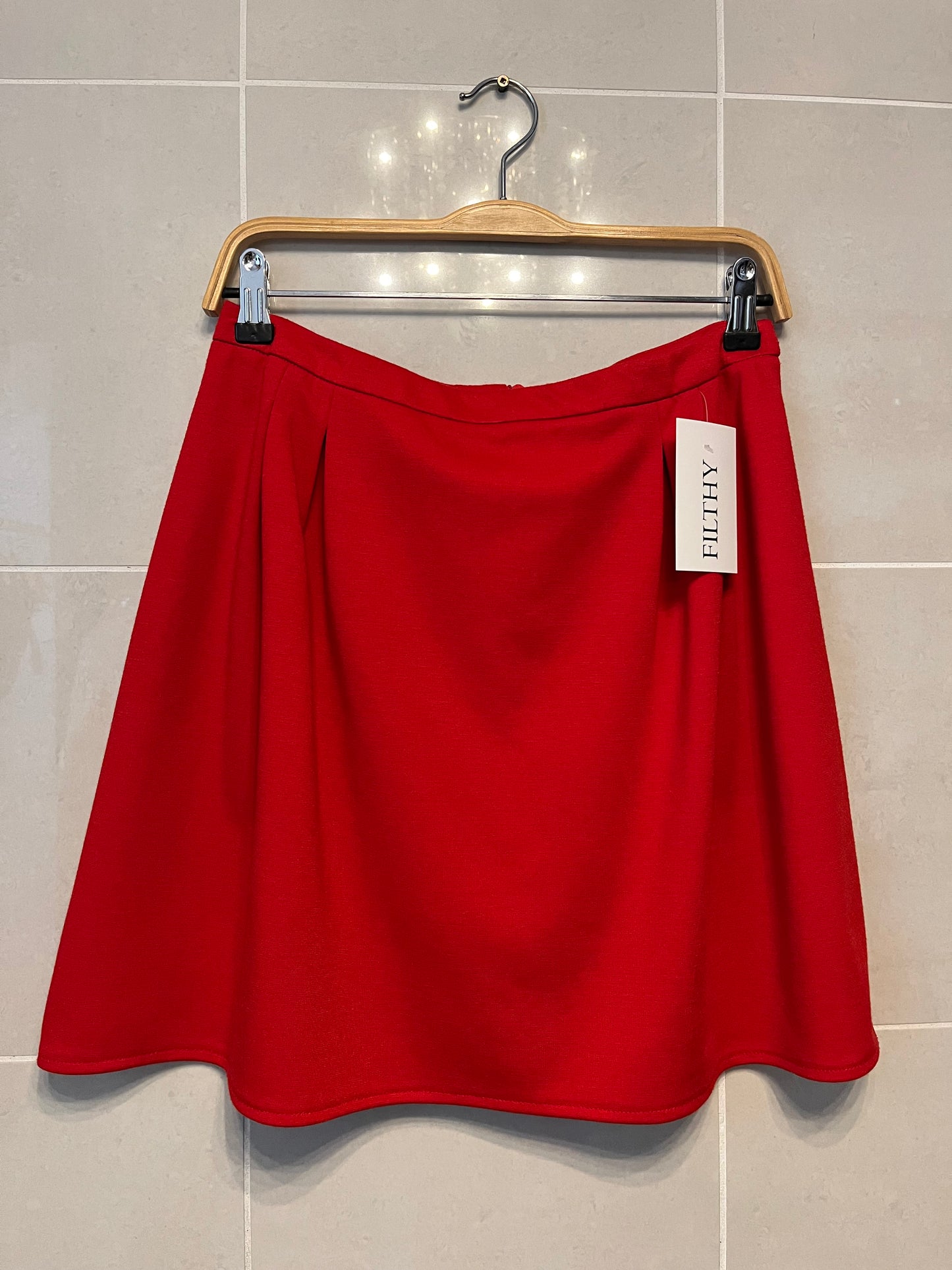 Jacob Knit Jersey A-Line Mini Skirt