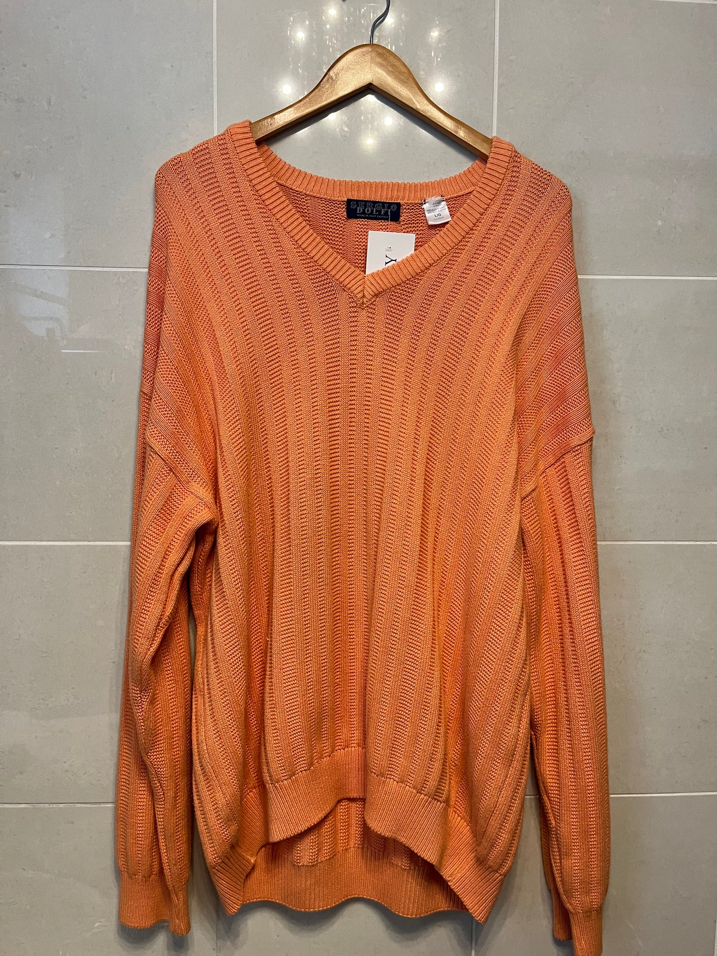 90s Knit Sergio Dolfi V-Neck