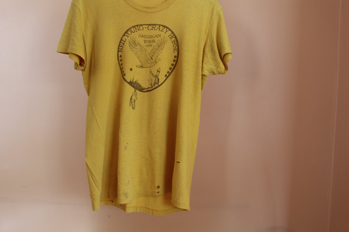 1976 Neil Young Crazy Horse Tour Tee