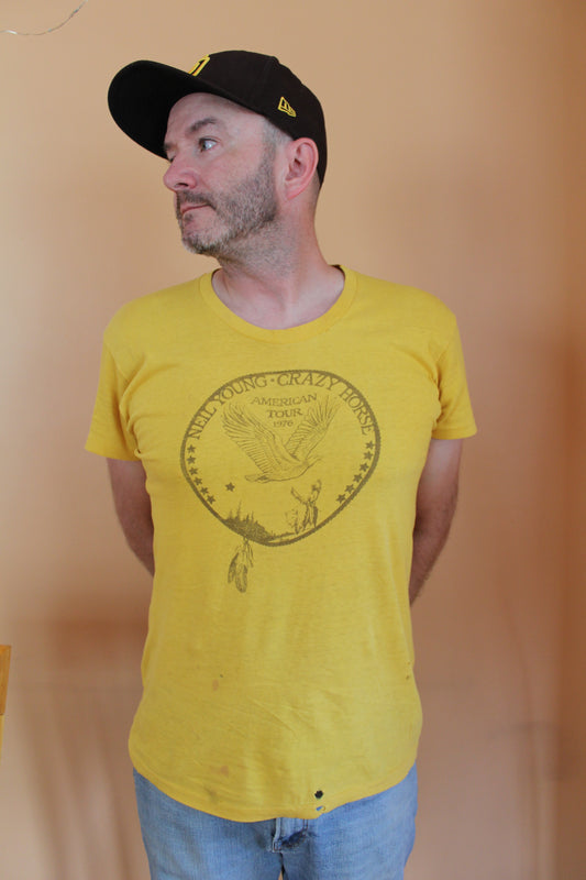 1976 Neil Young Crazy Horse Tour Tee