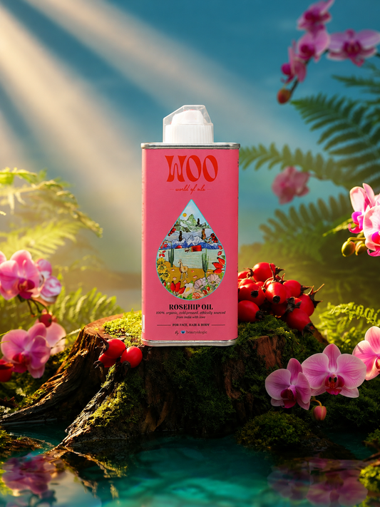 WOO World of Oils - WOO™ Rosehip Oil, 100% Organic