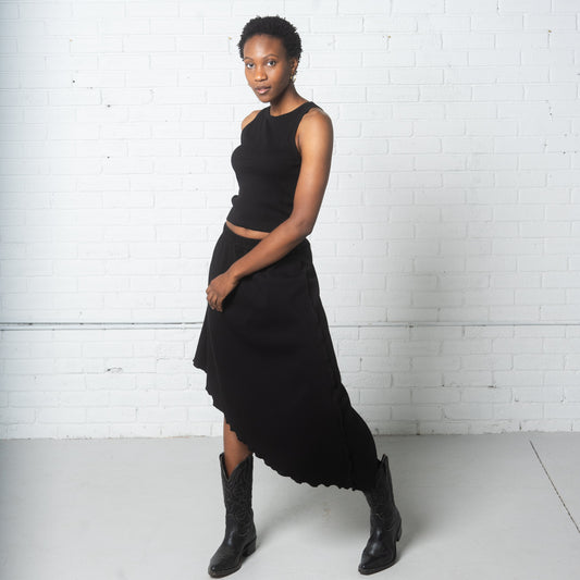 BABY BE GOOD Recycled Cotton Rib Skirt