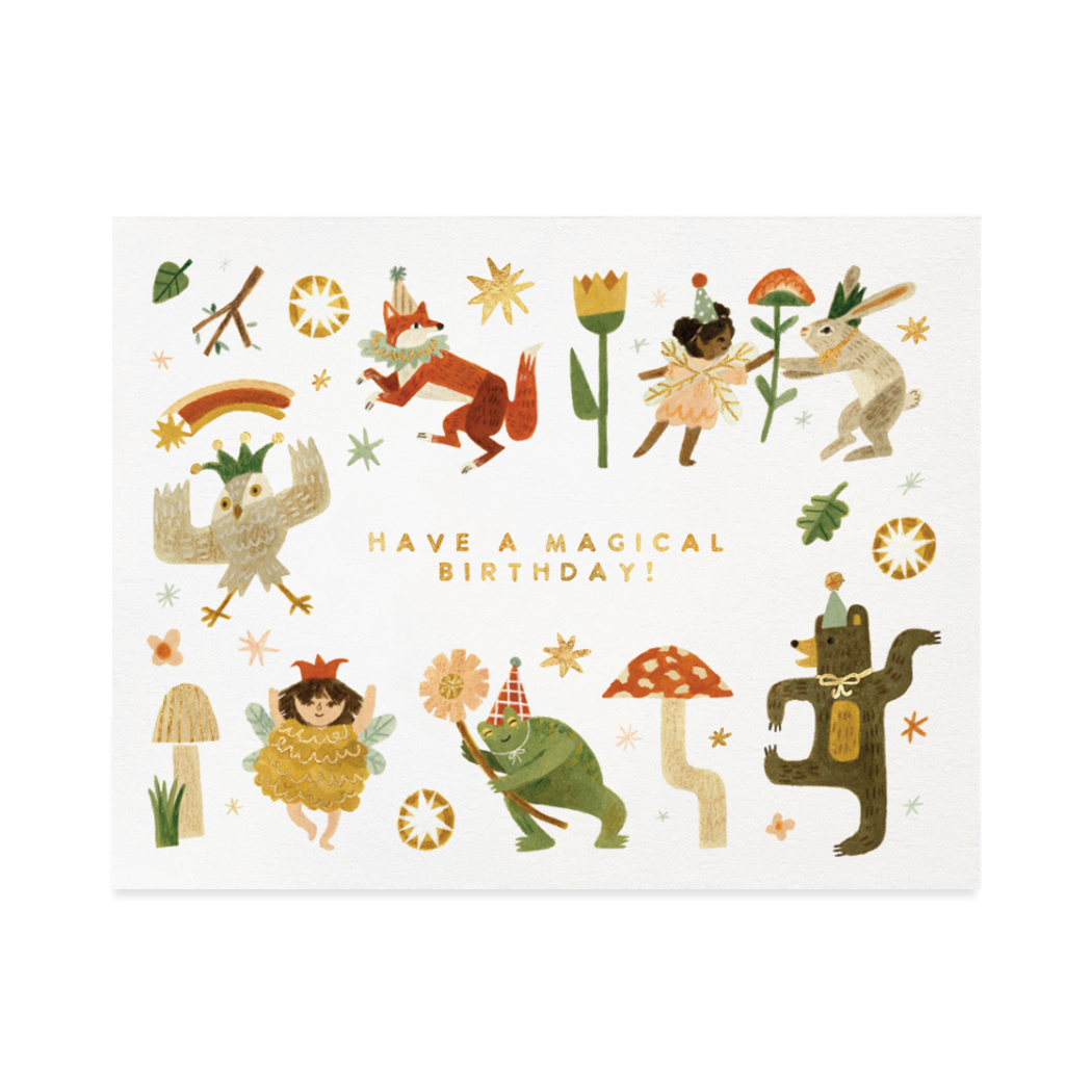 Halfpenny Postage - Whimsical Birthday