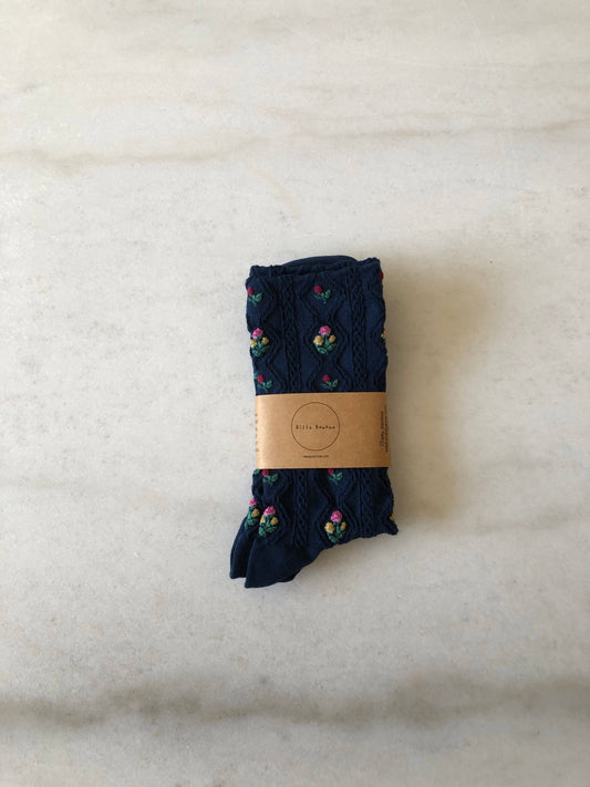 Billy Bamboo - ROSE GARDEN SOCKS