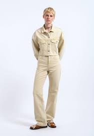 Dr. Denim Buff Yellow Sandi Jacket