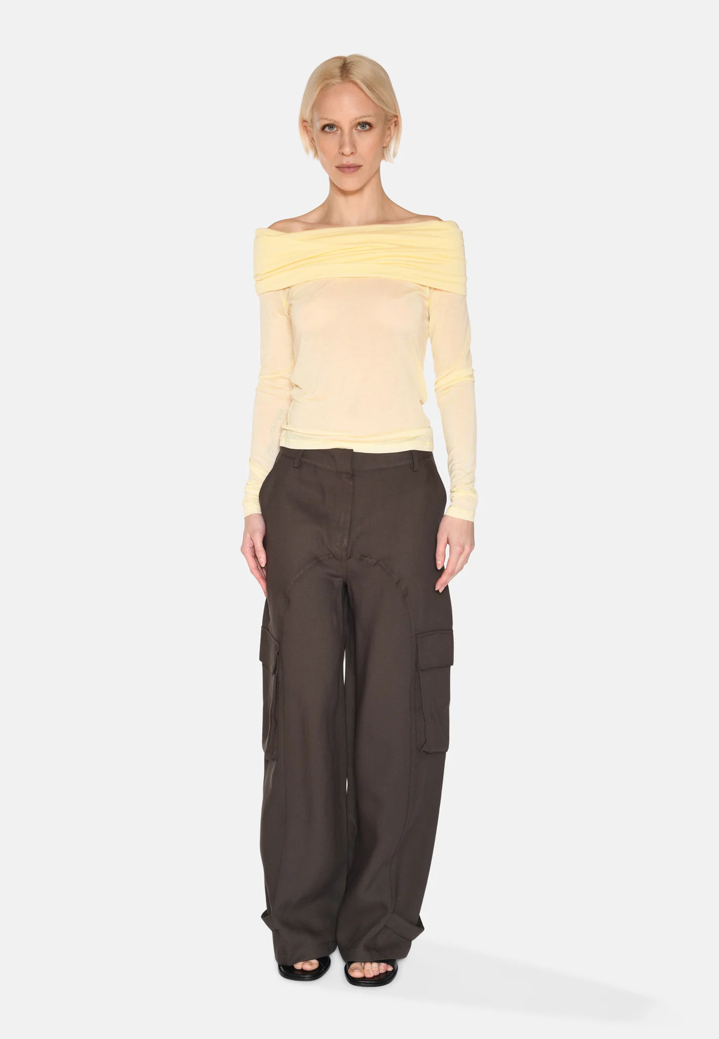 Minimum LENA OFF SHOULDER T-SHIRT 4158