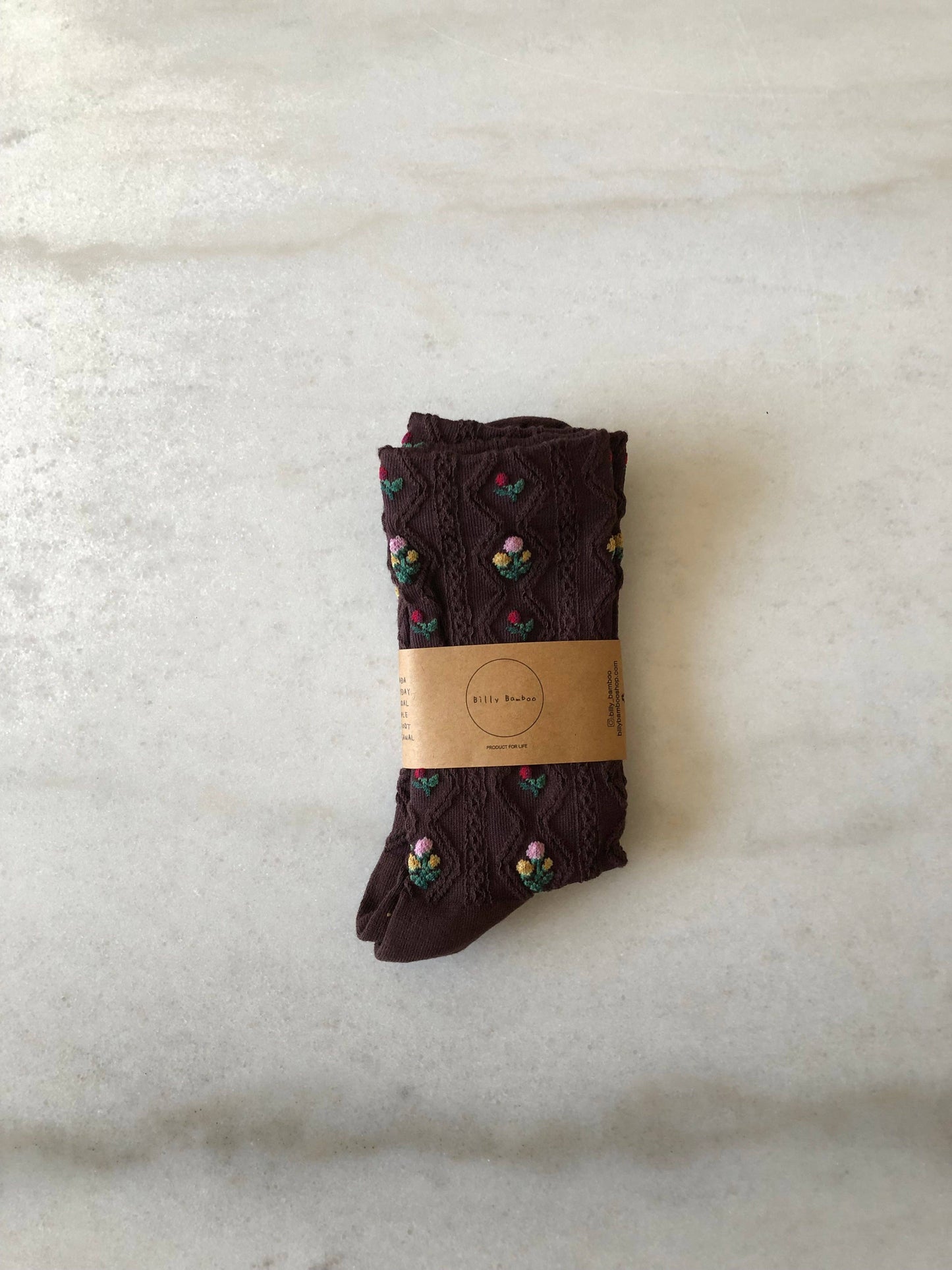 Billy Bamboo - ROSE GARDEN SOCKS