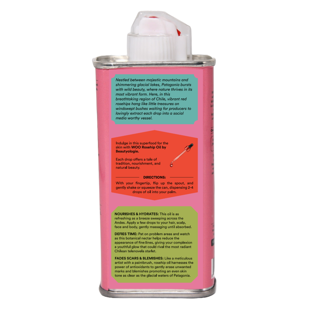 WOO World of Oils - WOO™ Rosehip Oil, 100% Organic
