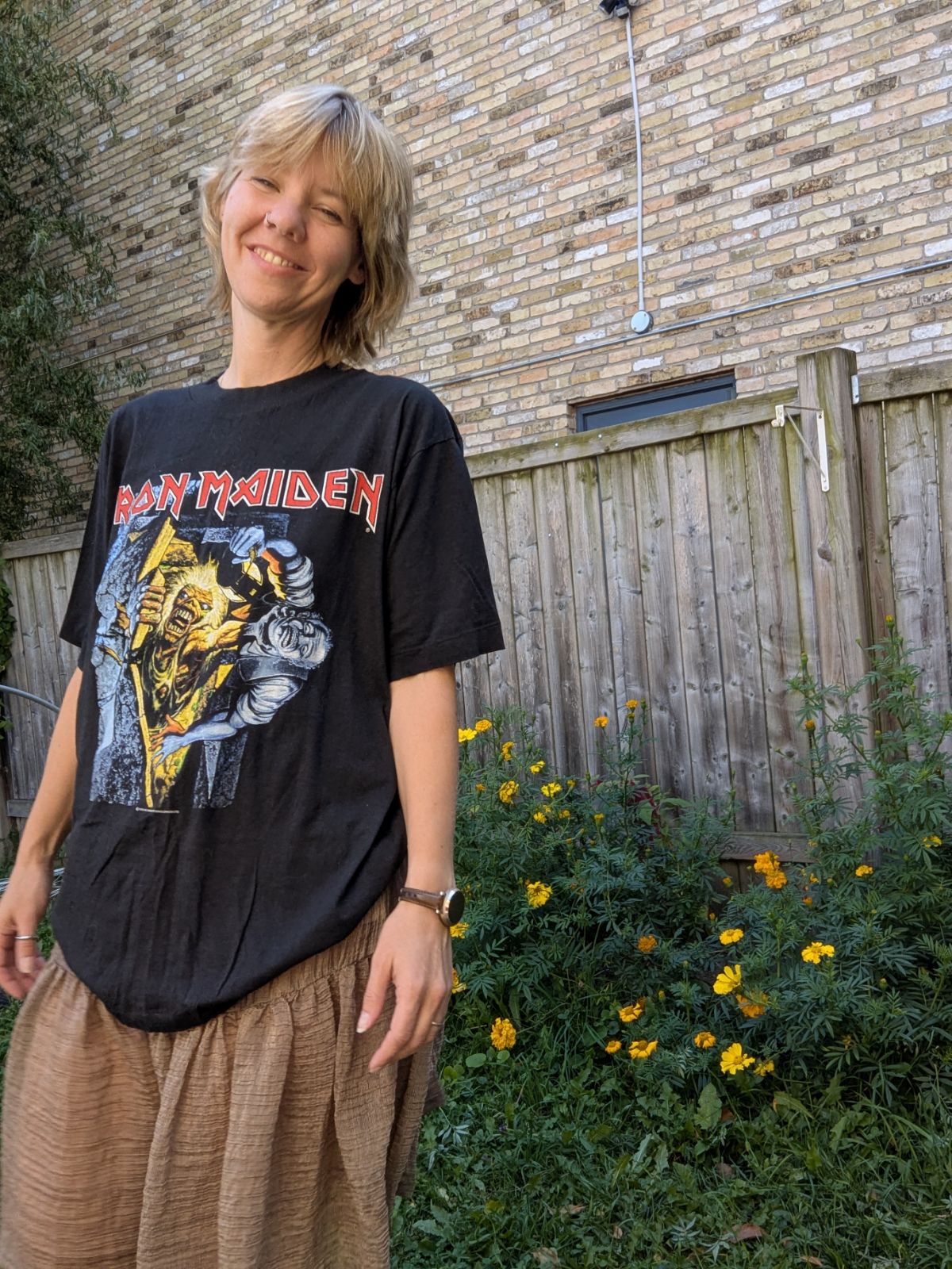 Rare Vintage 1990 Iron Maiden T-Shirt