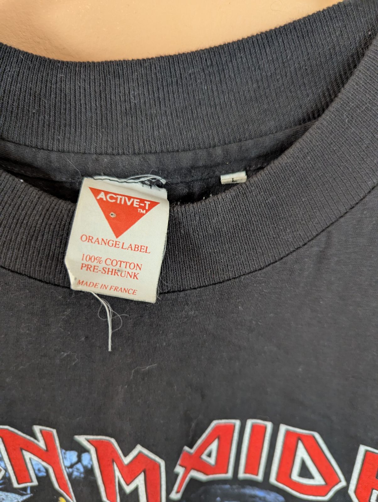 Rare Vintage 1990 Iron Maiden T-Shirt