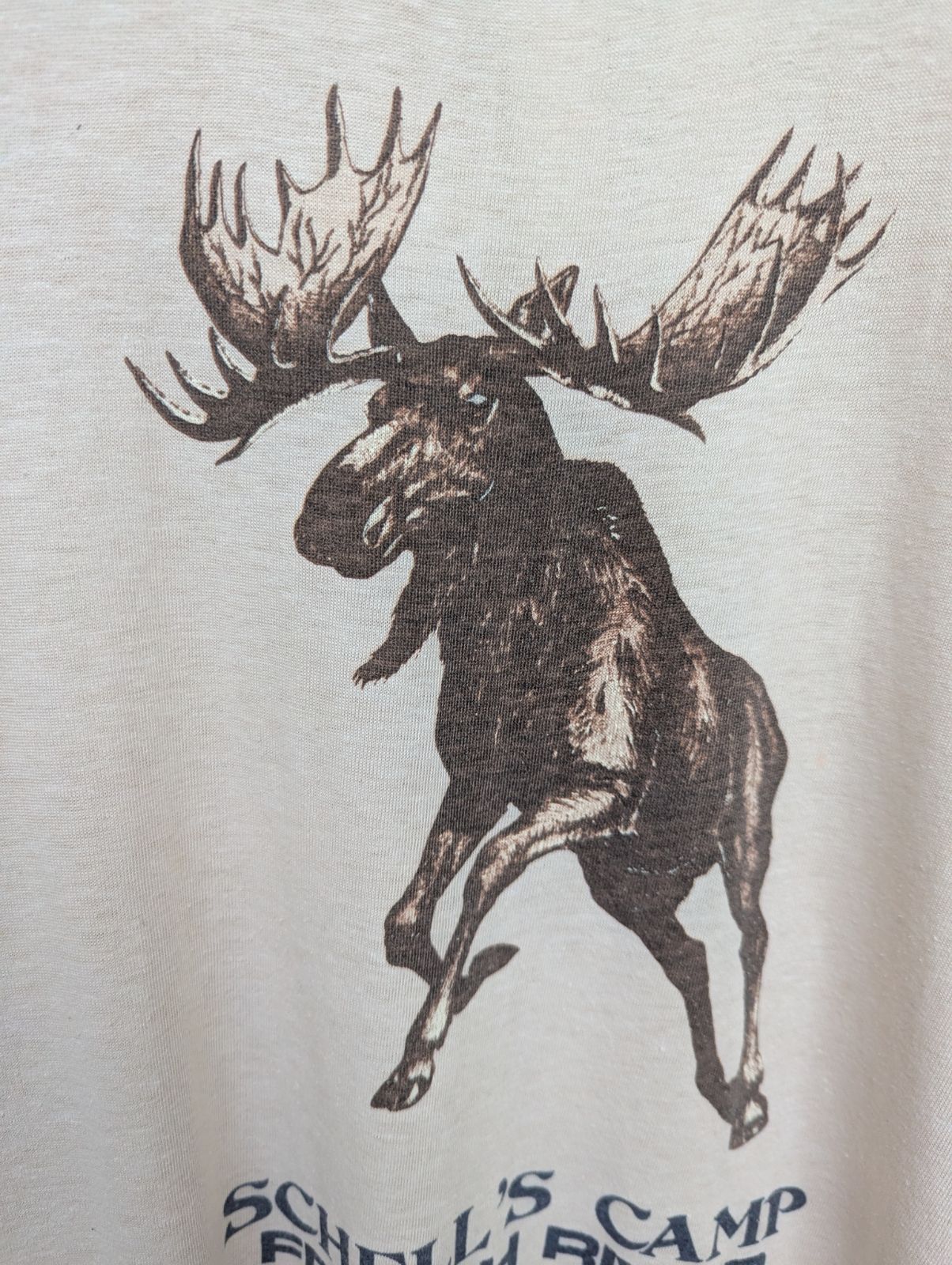 Vintage Moose Ringer Tee