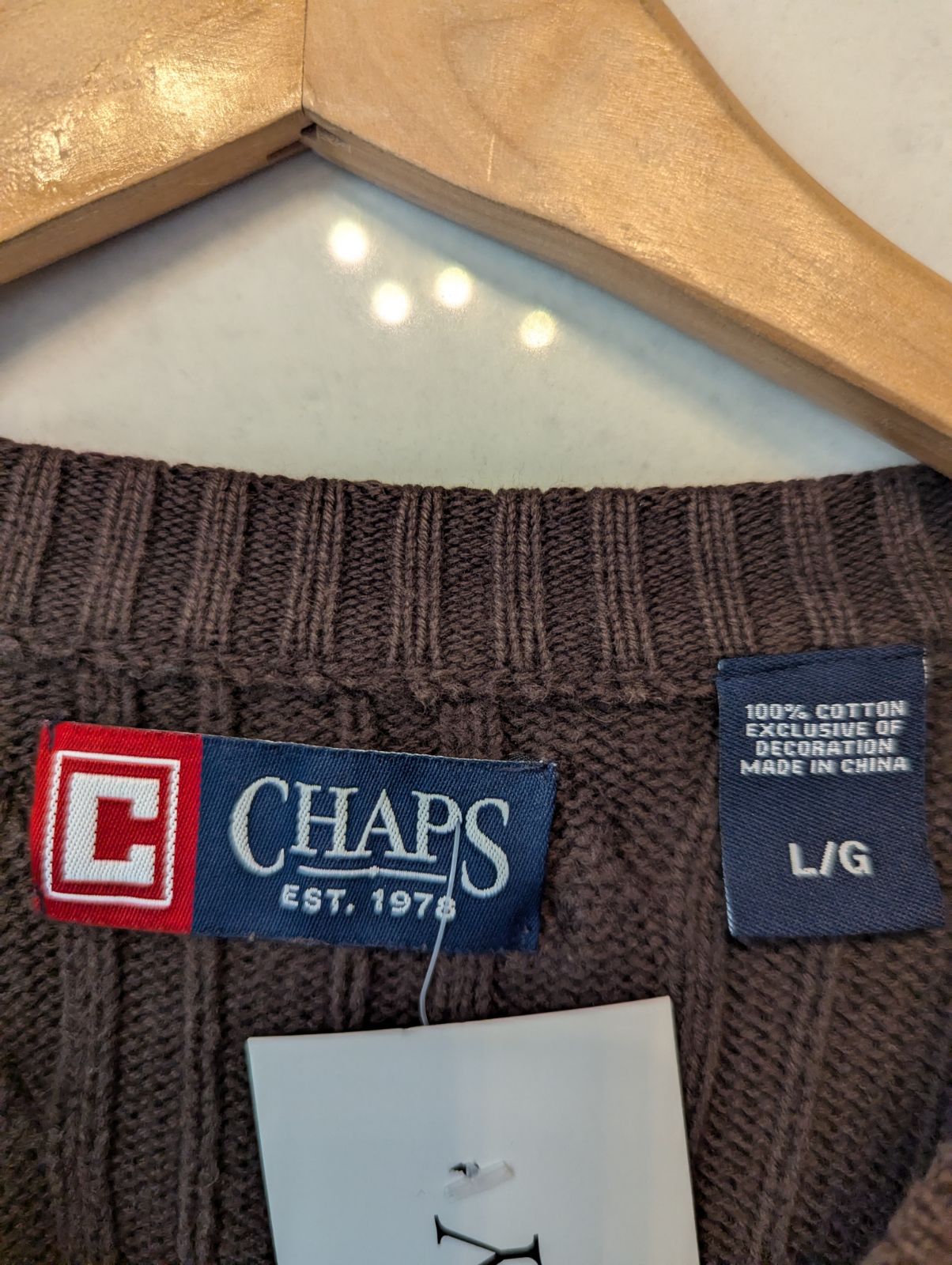 Ralph Lauren Cable-Knit Crewneck