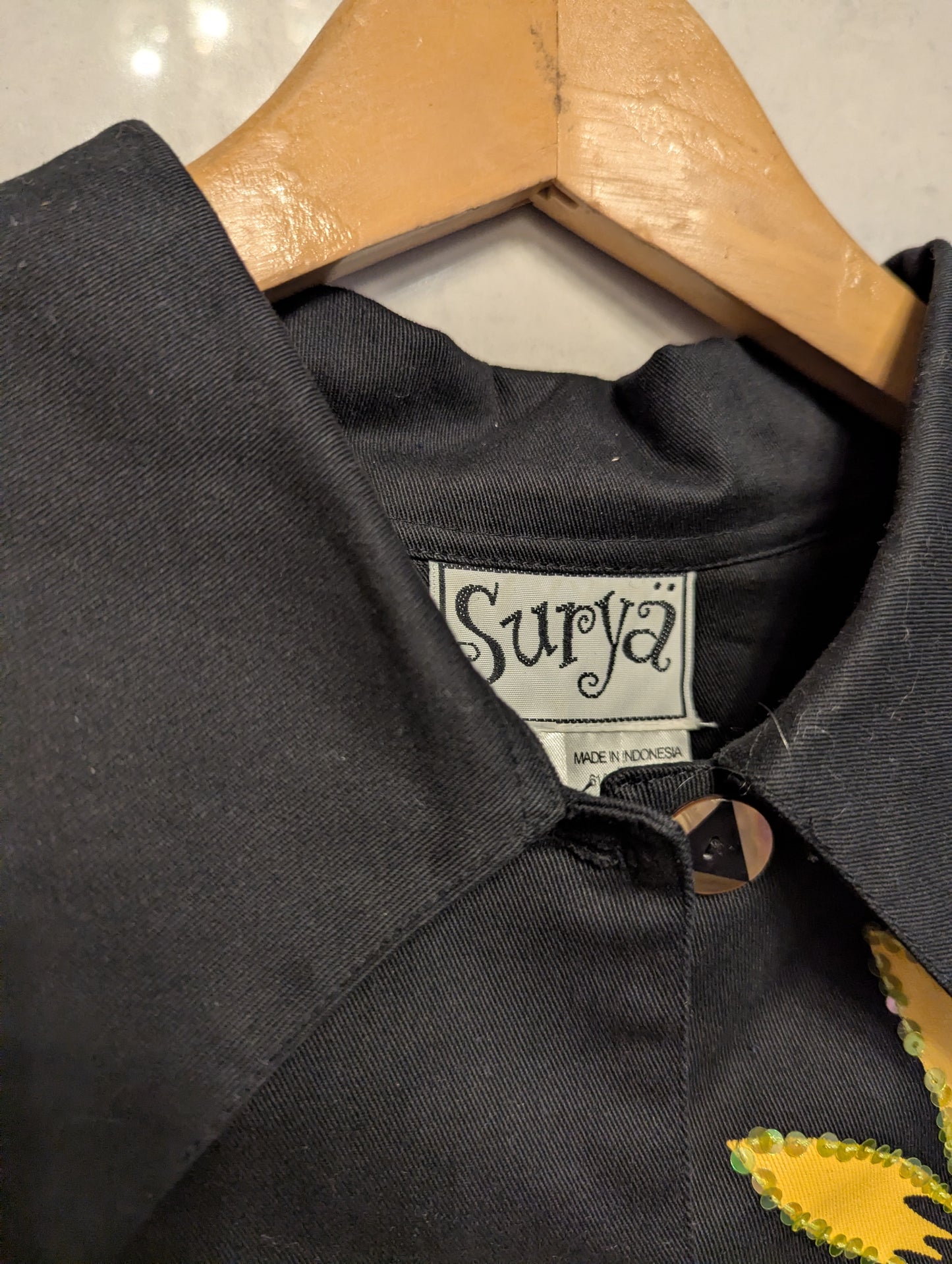 Sunflower Sequin Jacket