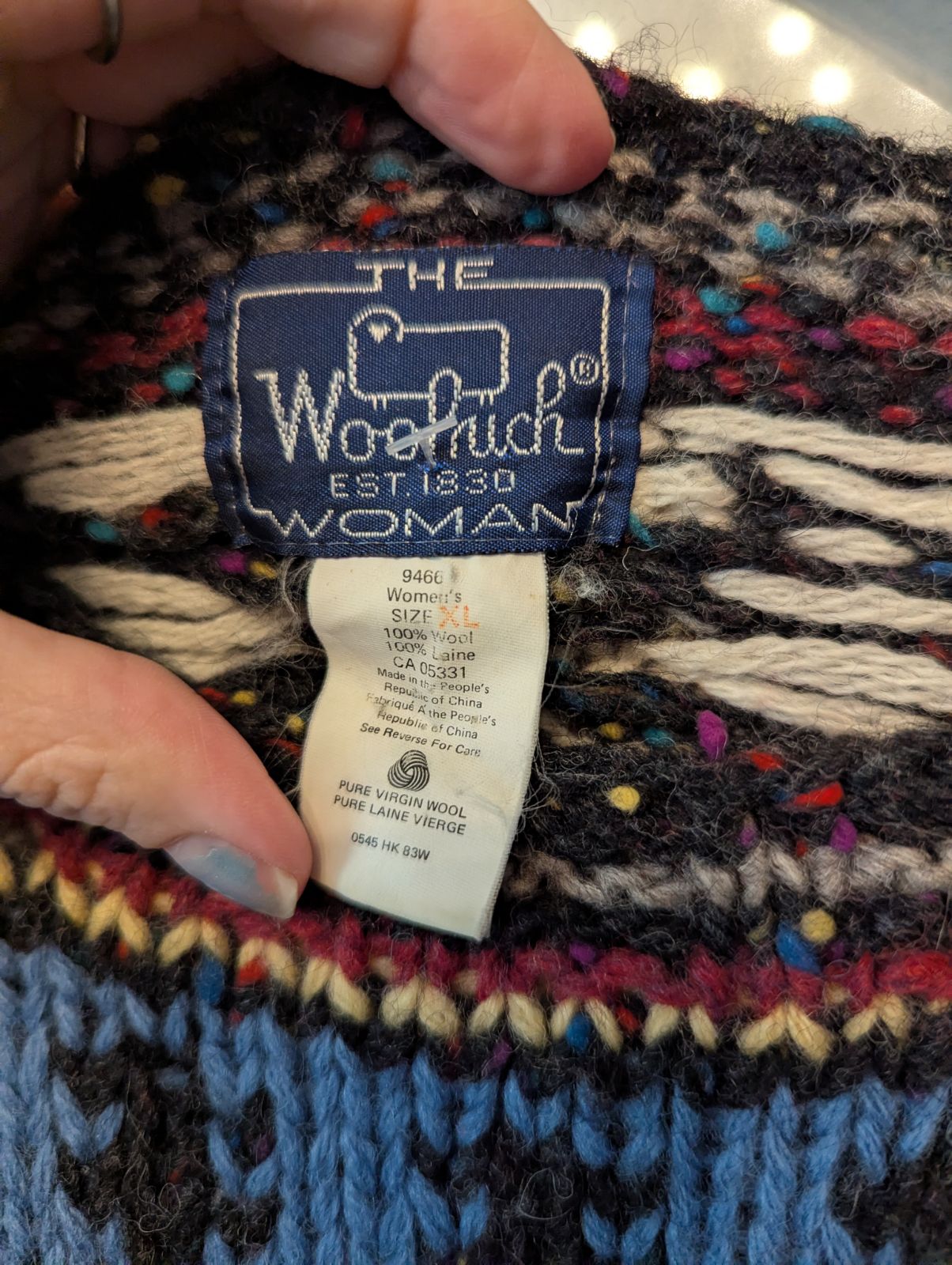 Chunky Woolrich Knit