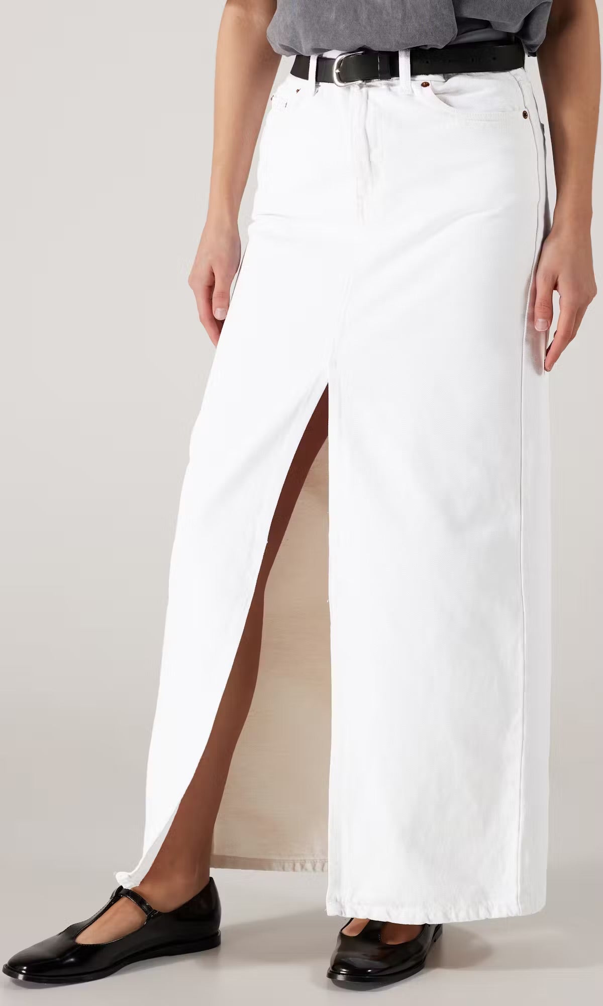 Dr denim white Myra skirt