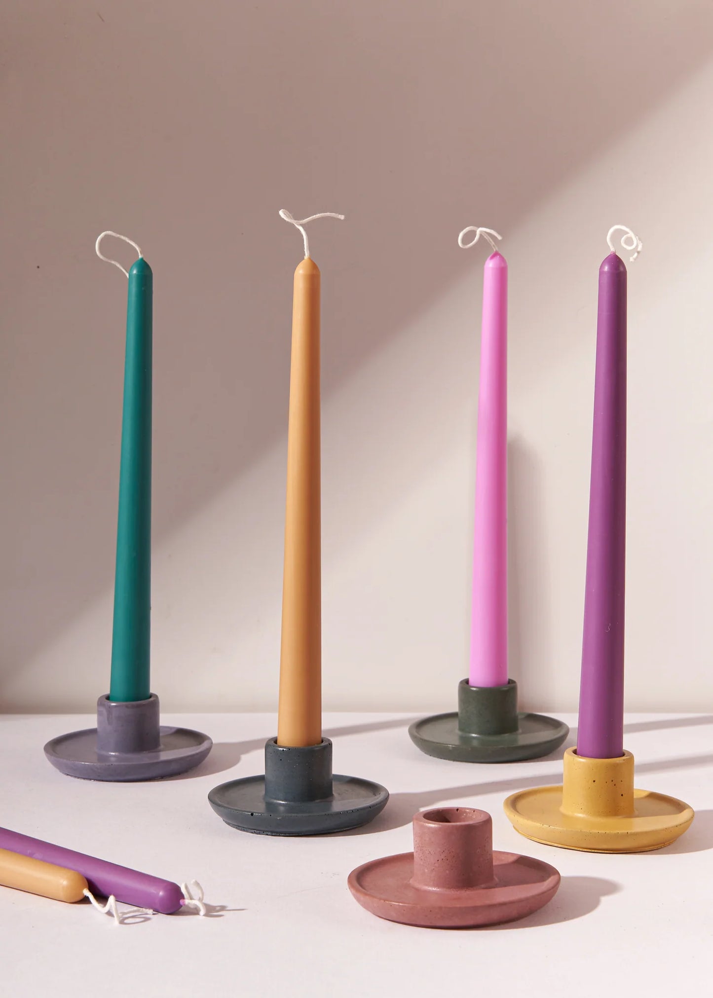 Eb & Flo Beeswax/Soyblend Tapered Candles