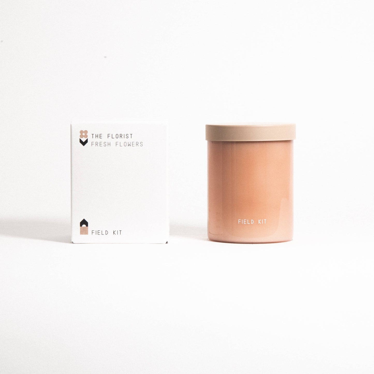 Field Kit - The Florist - Fresh Flowers - 8oz Glass Candle