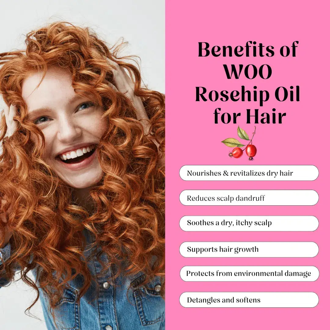 WOO World of Oils - WOO™ Rosehip Oil, 100% Organic