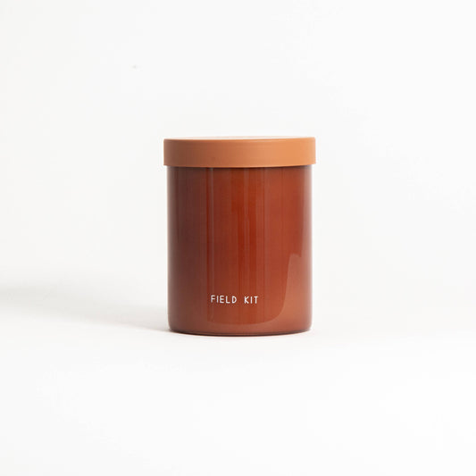 Field Kit - The Professor - Earl Grey + Apple - 8oz Glass Candle