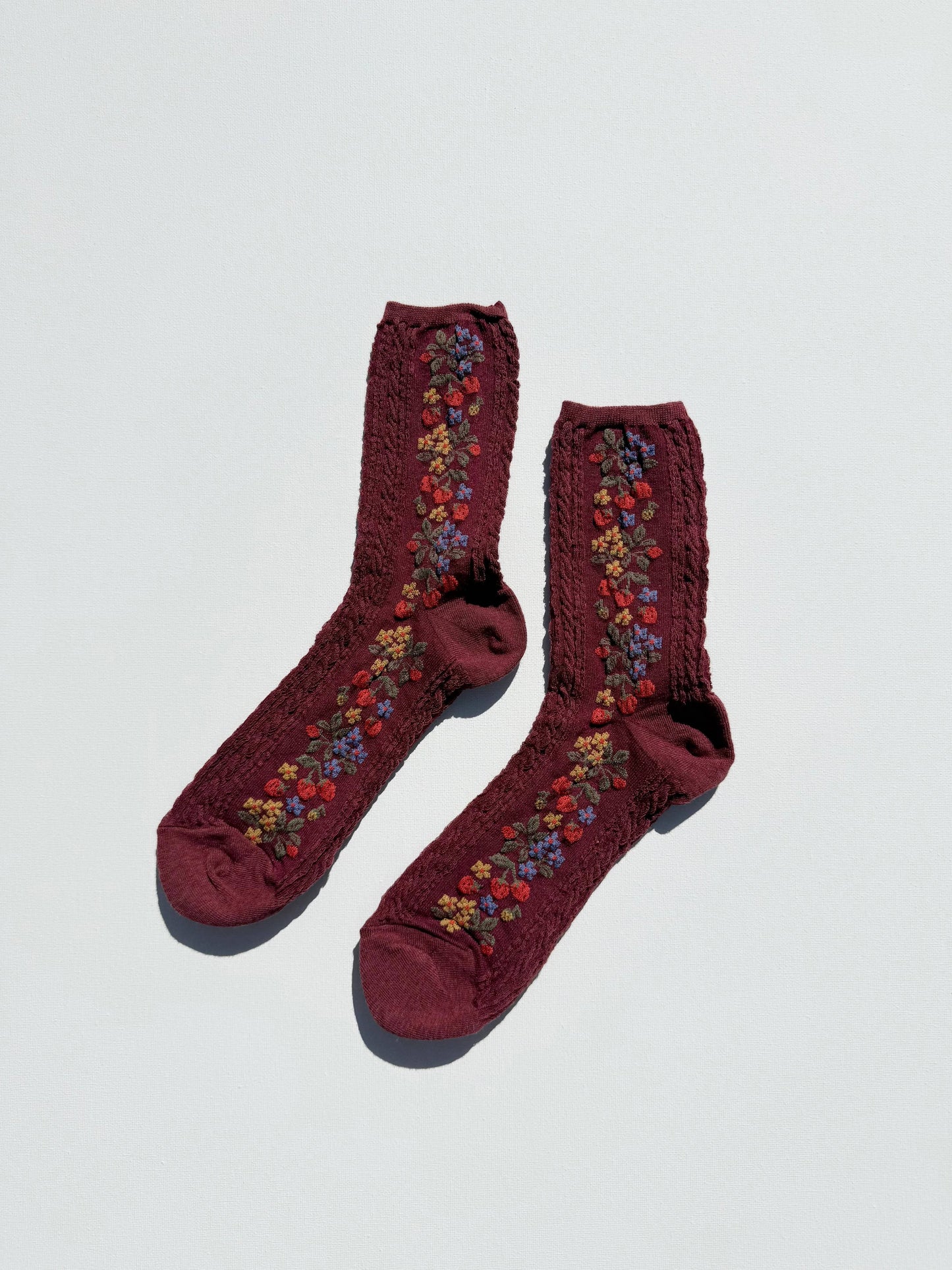 Billy Bamboo - WILD STRAWBERRY SOCKS
