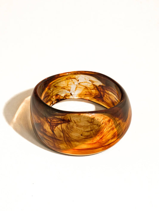 Flânerie by MAIQ - Caelia Modern Bold Statement Resin Bangle