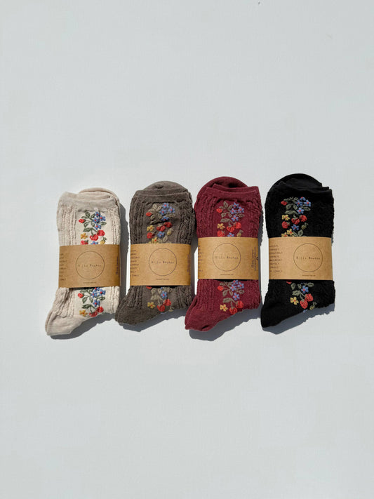 Billy Bamboo - WILD STRAWBERRY SOCKS