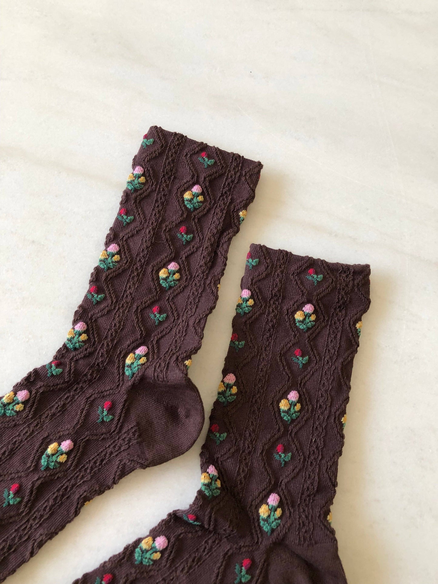 Billy Bamboo - ROSE GARDEN SOCKS