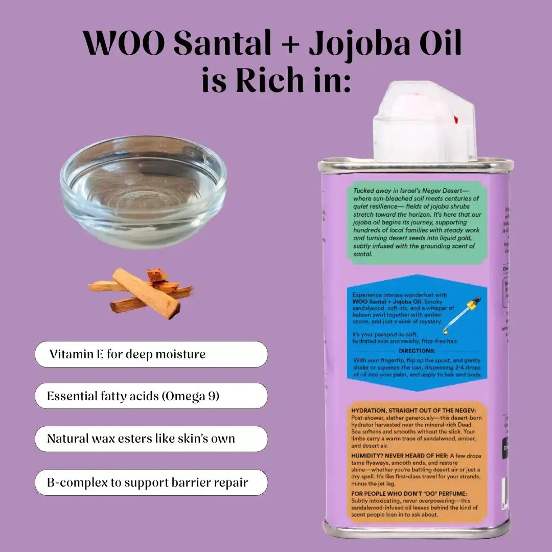 WOO World of Oils - WOO™ Santal + Jojoba Oil