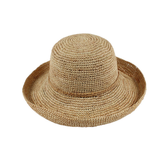 Jeanne Simmons Accessories - Raffia Large Kettle Brim 3120 Hat Spring
