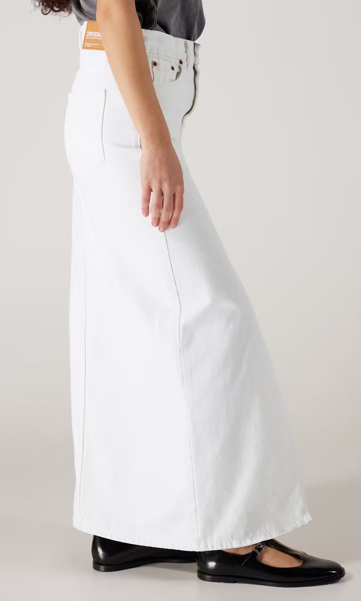 Dr denim white Myra skirt