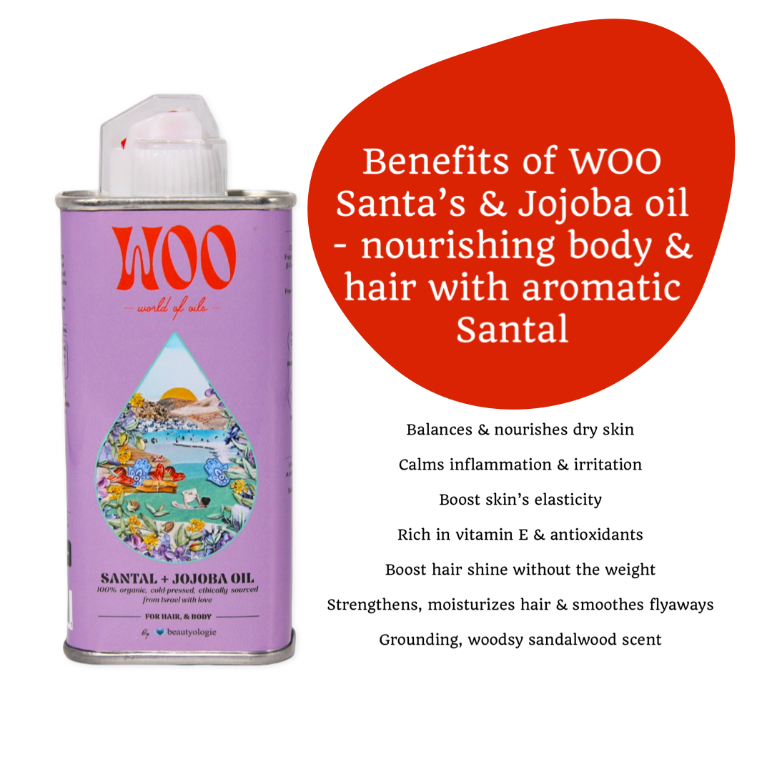 WOO World of Oils - WOO™ Santal + Jojoba Oil