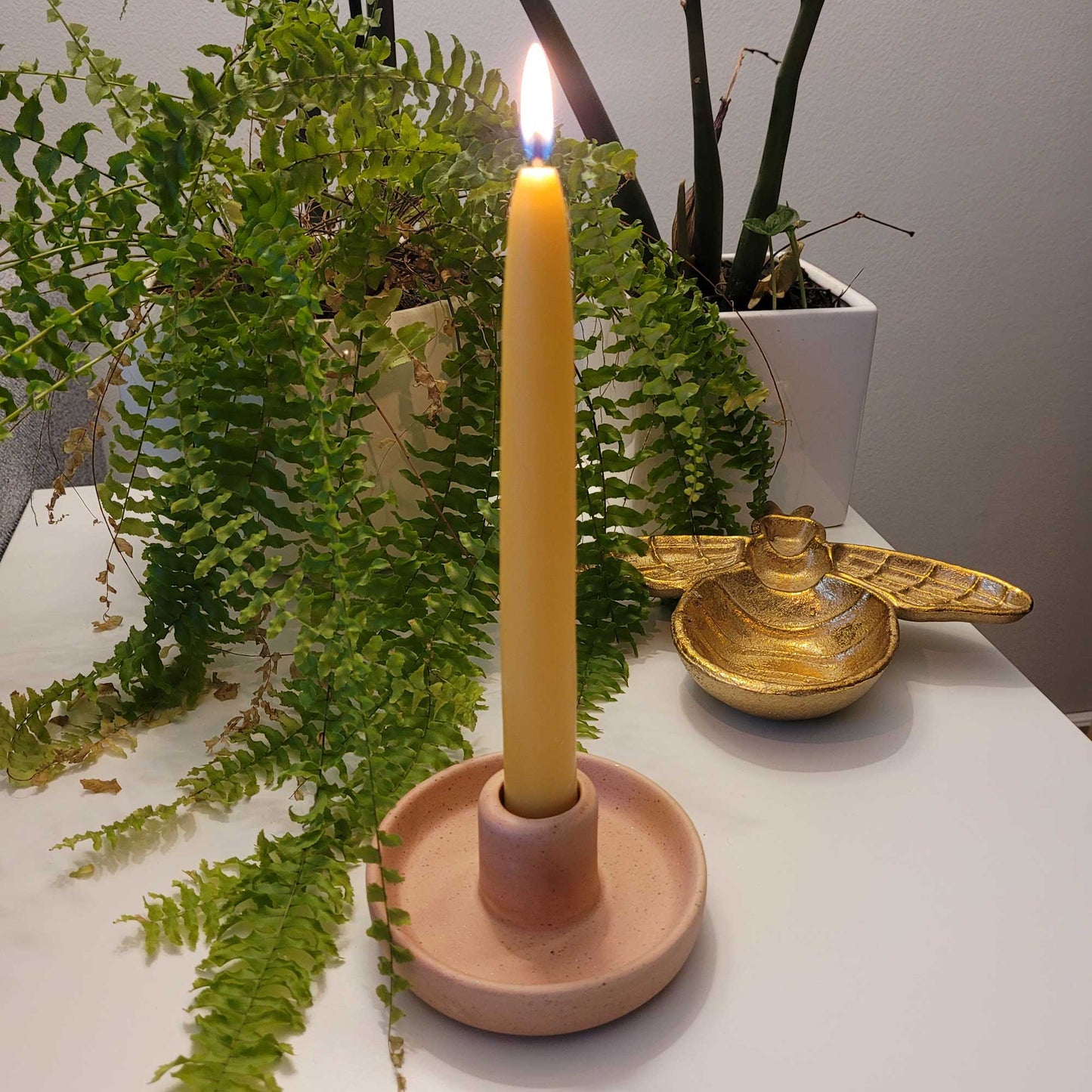 Eastvan bees - Hand-dipped beeswax taper Candles- 8"/9"/10"/11 - 1 Pair