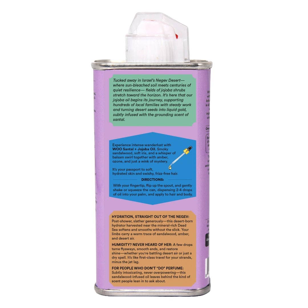 WOO World of Oils - WOO™ Santal + Jojoba Oil