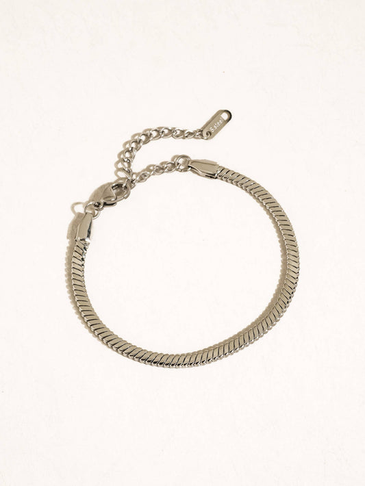 Flânerie by MAIQ - Levante 18K Gold Non-Tarnish Classic Snake Chain Bracelet