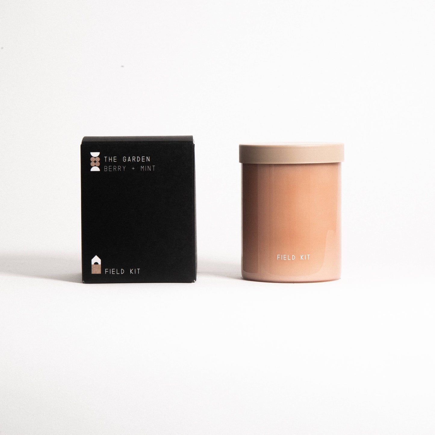 Field Kit - The Garden - Berry + Mint - 8oz Glass Candle
