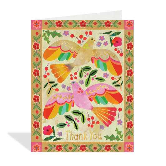 Halfpenny Postage - Thank You Birds