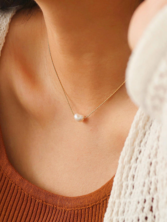 Flânerie by MAIQ - Kinney Non-Tarnish Natural Pearl Necklace