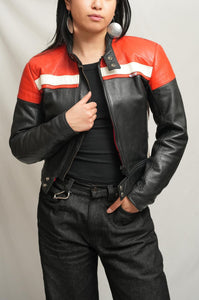 90s Genuine Connolly Leather Motorcycle Jacket