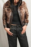 70's Faux Fur Crop Coat