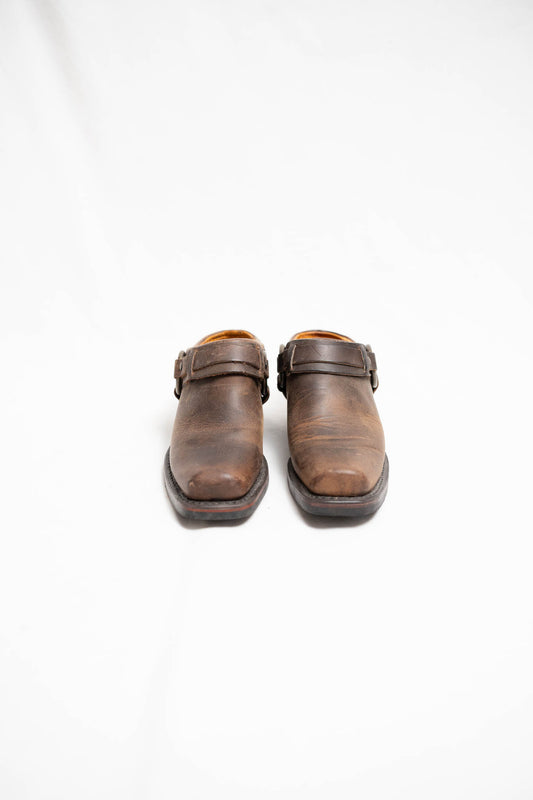 Women's size 7 short Frye Slip on Boot Clogs