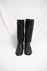 Knee high Roots Leather Riding Boots