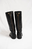 Knee high Roots Leather Riding Boots